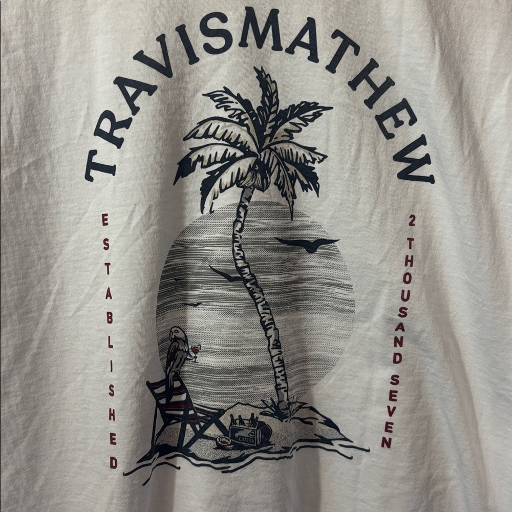 Travis Mathew Classic White Tee - Picture 5 of 5